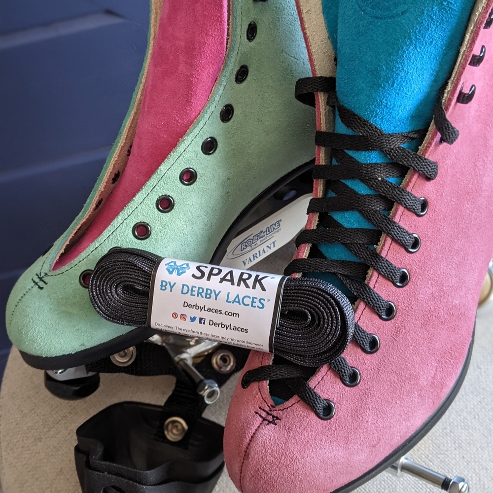 Riedell 135 custom color lab skates